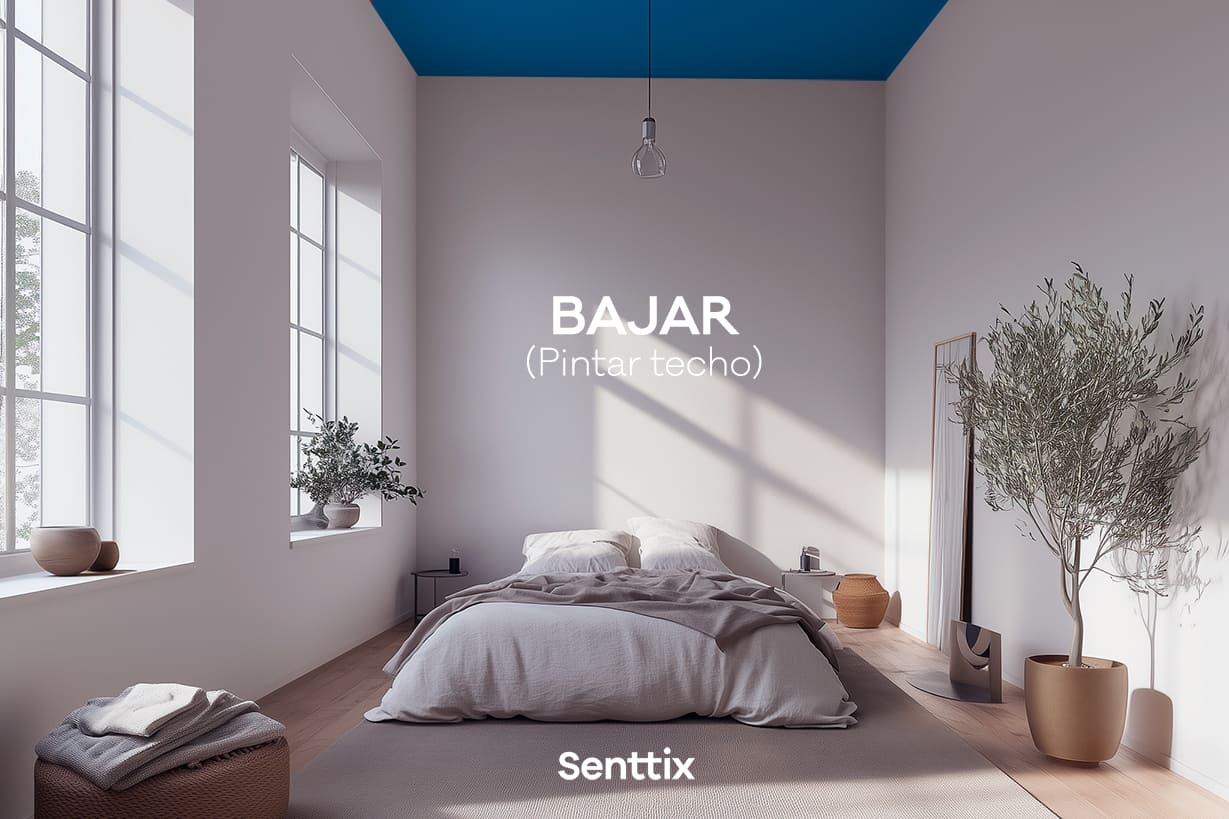 HABITACIÓN CON TECHO PINTADO