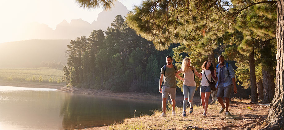 amigos en un digital sabbath